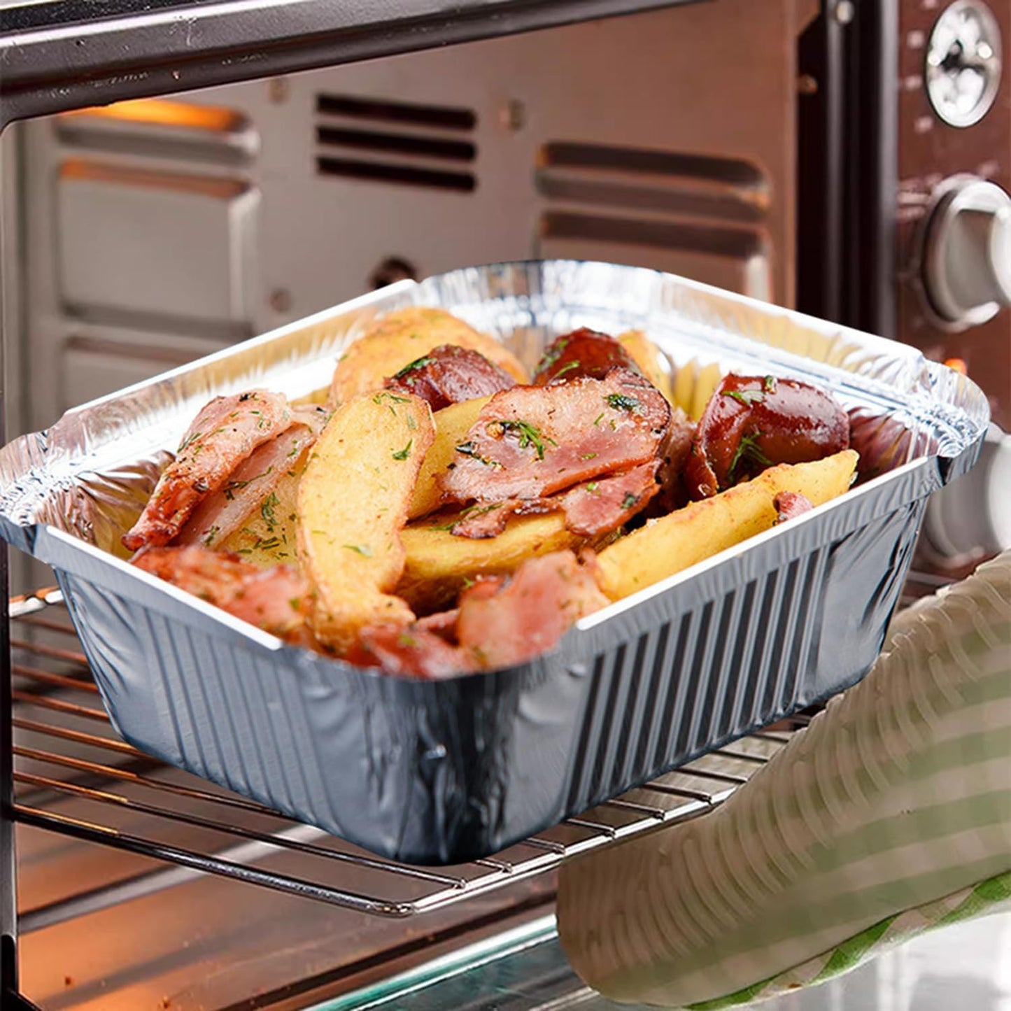 30Pcs BBQ Accessories Grease Cup Liners, Aluminum Foil Drip Pan,Compatible with Napoleon Prestige, Rogue, Mirage, Ultra Chef Series