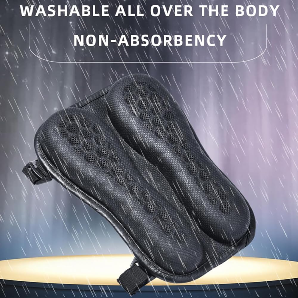 Motorcycle Seat Cushion,Pressure Relief Motorcycle Seat Pad,High Elasticity Gel 3D Honeycomb Structure for Motorbike Long Rides