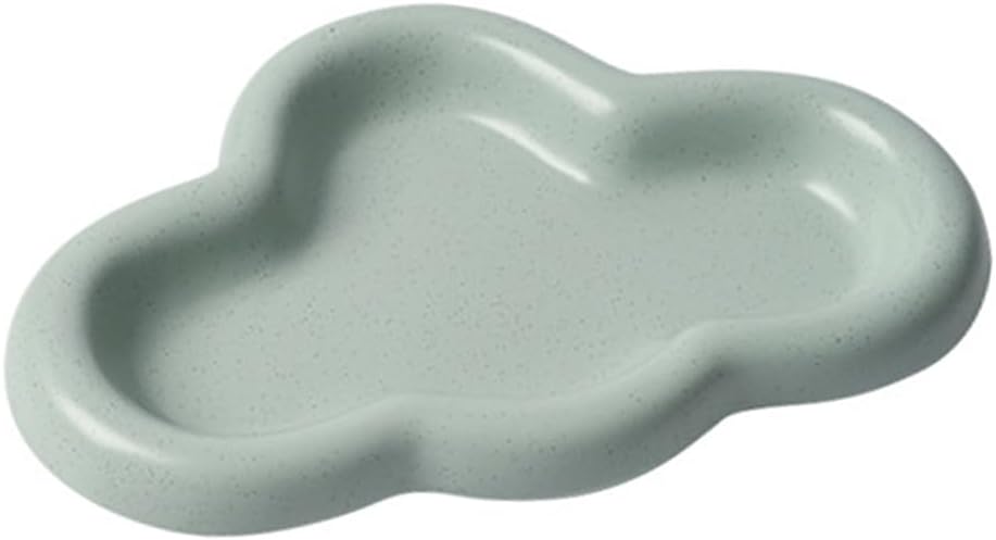 Elegant Cloud-Shaped Jewelry Tray Stylish Functional Organizer for Rings Earrings Necklaces Perfect for Bedroom Bathroom or Vanity Ideal for Women Teens Gift Seekers
