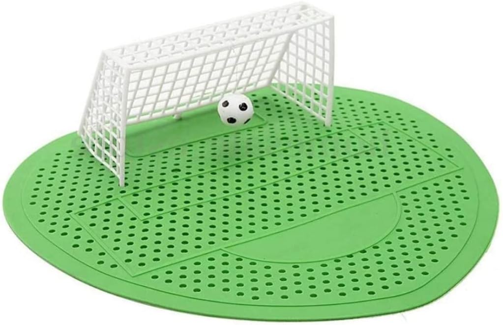 Urinal Screen Anti Odor Football Male Toilet Cleaner Splash Guards Soccer Goal Filter Mats Green 5PCS Urinal Screen Urinal mats Urinal Sieve Football Male Toilet Cleaner Soccer Goal Filter Mat
