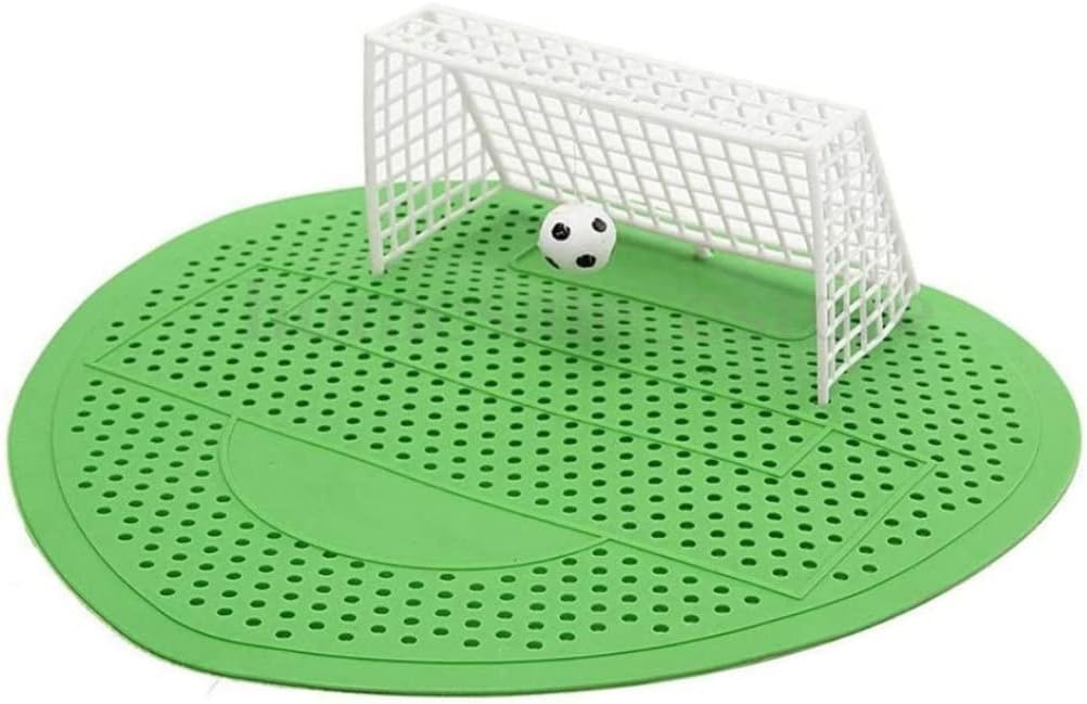 Urinal Screen Anti Odor Football Male Toilet Cleaner Splash Guards Soccer Goal Filter Mats Green 5PCS Urinal Screen Urinal mats Urinal Sieve Football Male Toilet Cleaner Soccer Goal Filter Mat