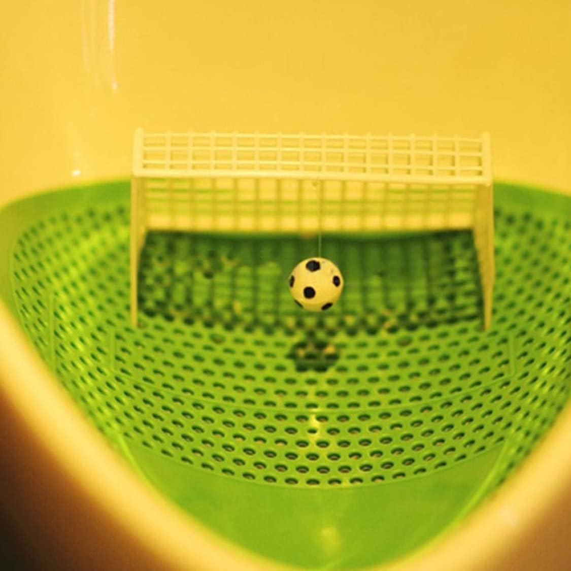 Urinal Screen Anti Odor Football Male Toilet Cleaner Splash Guards Soccer Goal Filter Mats Green 5PCS Urinal Screen Urinal mats Urinal Sieve Football Male Toilet Cleaner Soccer Goal Filter Mat