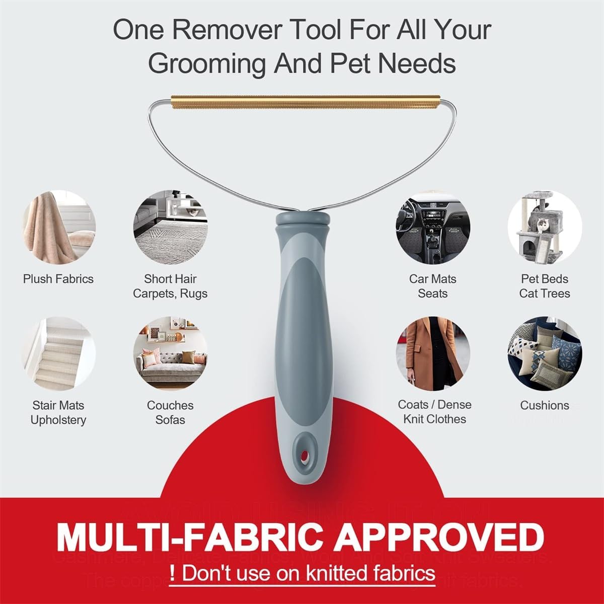 Pet Hair Remover Reusable and Washable Fur Cleaning Tool Perfect for Furniture Clothes Ideal for Pet Owners Allergy Sufferers