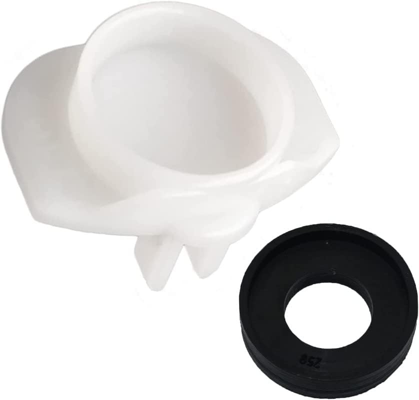 3PCS 101237 OEM for Moen Cup Seal & Diverter Gate for Plumbing Fixture or Faucet, 3800 Tub Spout Replacement Part