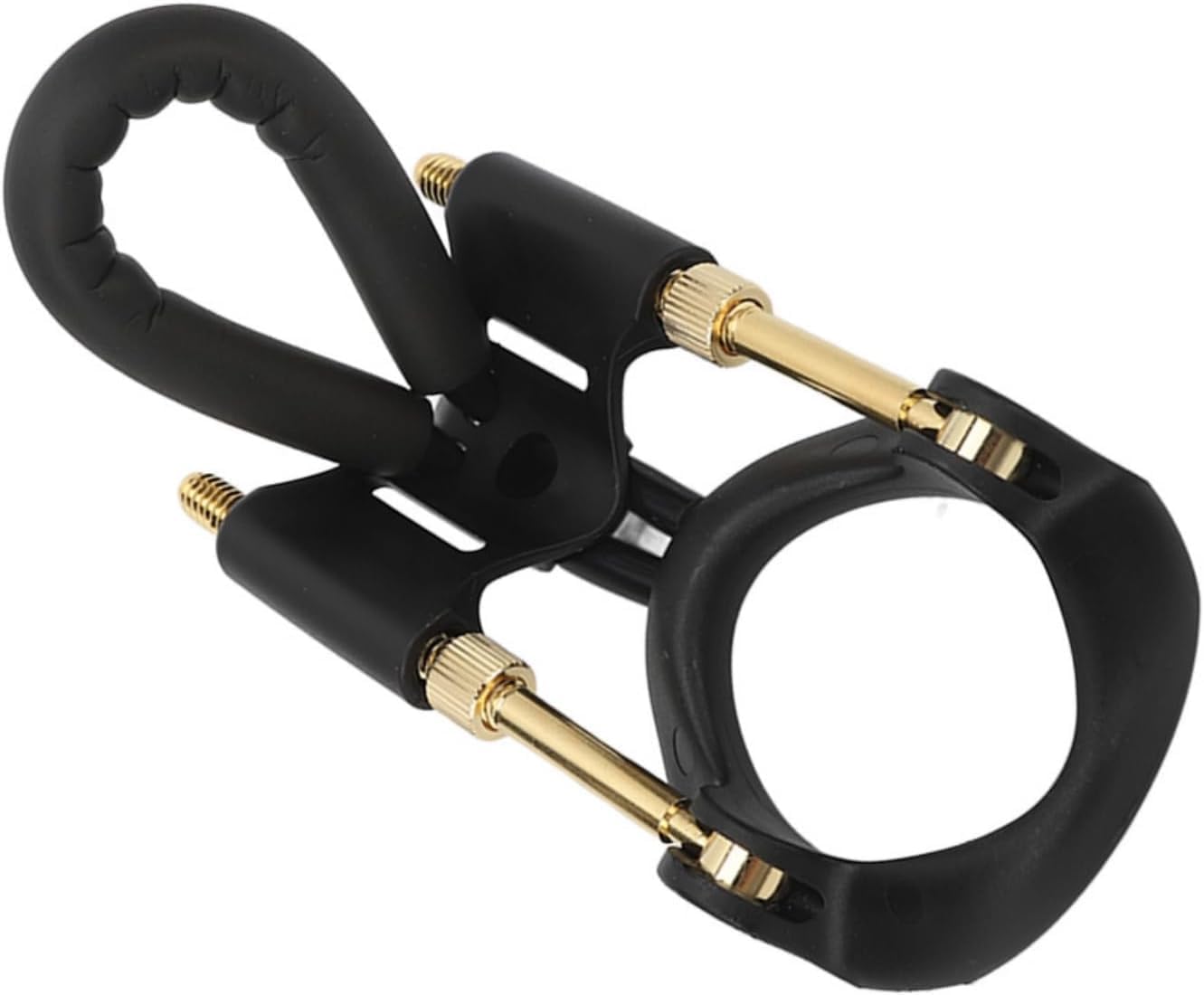 Male Bracket Stretcher, Adjustable Men Support Extender, Effective Stretching Device, Black Gold