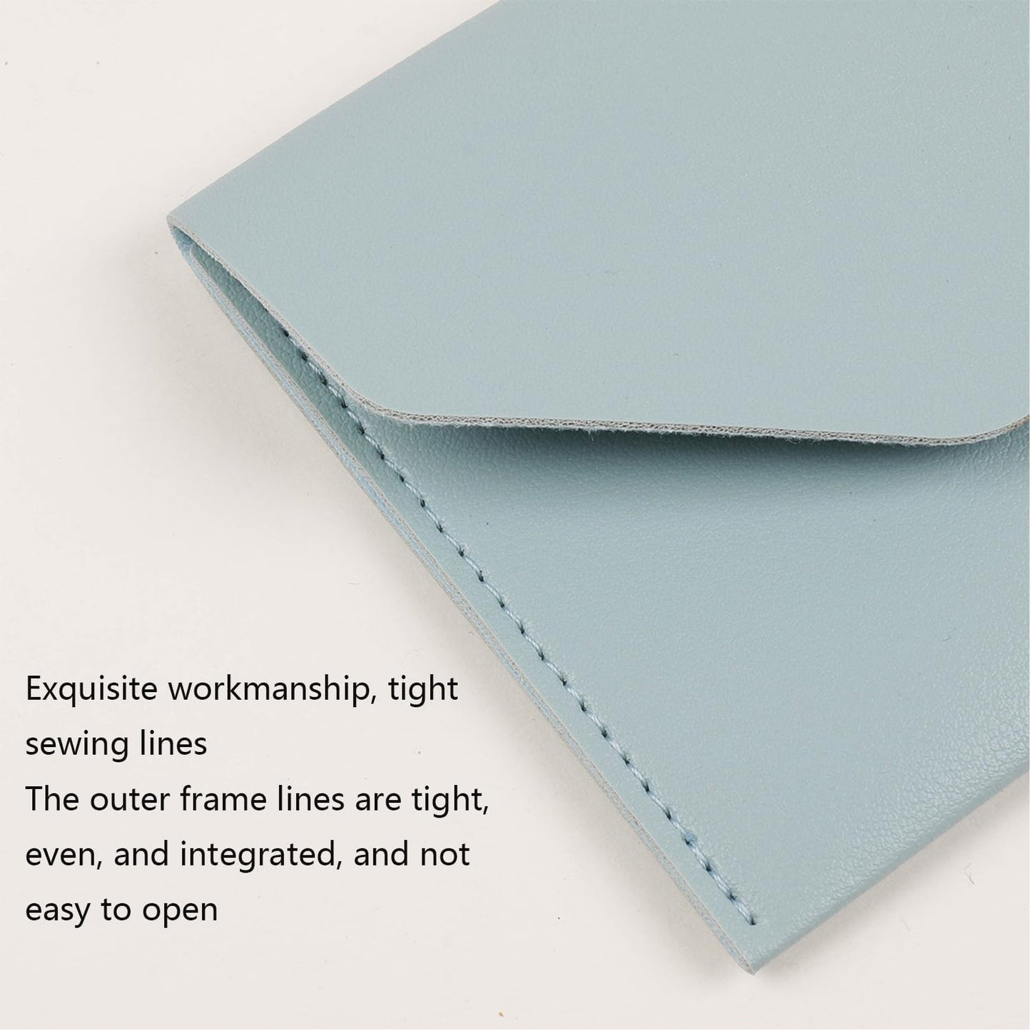 3PCS Leather Cash Envelope Wallet, Reusable Cash Envelope Wallet for Travel and Budgeting