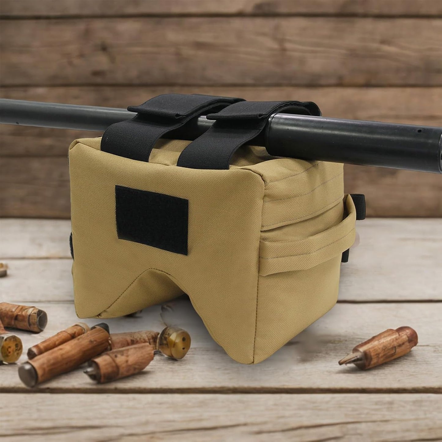 Front or Rear Squeeze Bag Shooting Range Bag Bench Bag with Strap for Shooting Hunting