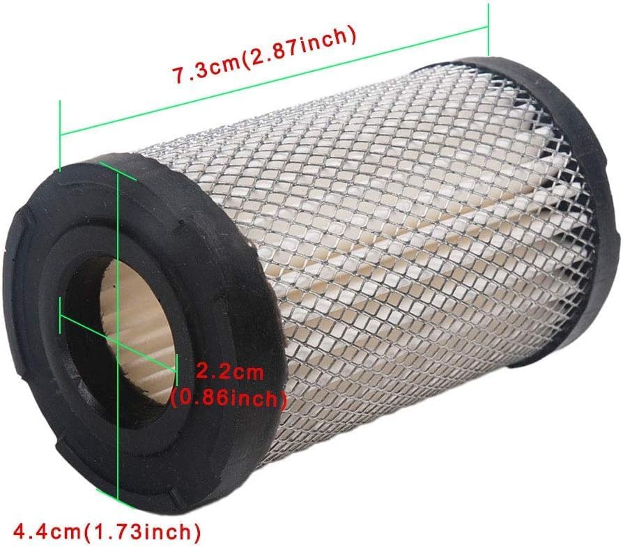 Zewool 3 Pack 100-222 Air Filter Replaces Tecumseh 35066, 63087A, ECV100; Fits Tecumseh ECV100, LEV90, LEV100, LEV115, OVRM60 and TC300, ECV, LEV115, ECV120, H30, 35 & TVS Series Engines