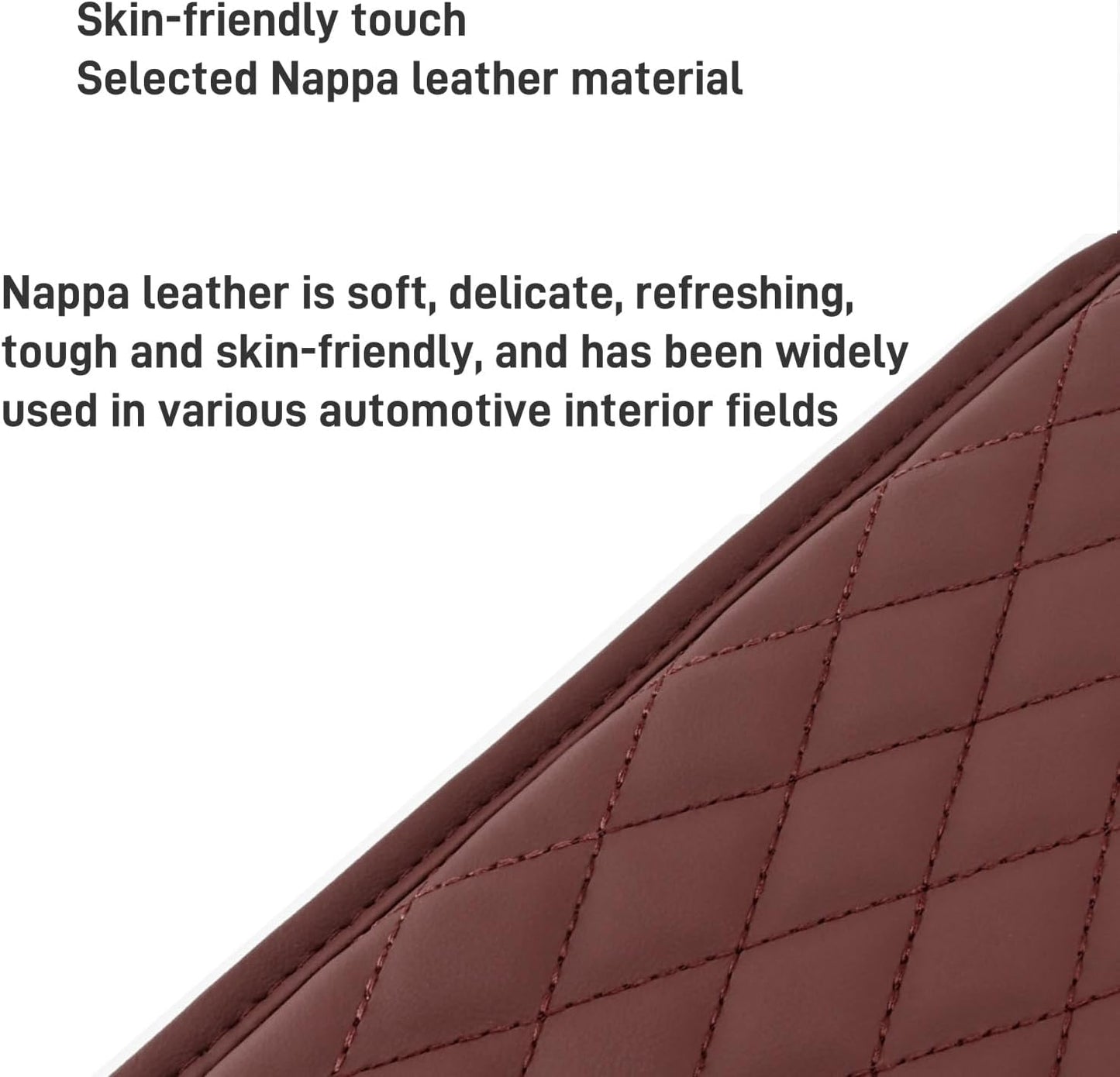 Thin Car Center Console Cover,Leather+Memory Foam Car Armrest Cover with 2 Storage Bags,Universal Car Storage Organizer Car Accessories Interior for Most Cars Trucks SUVs (Black)