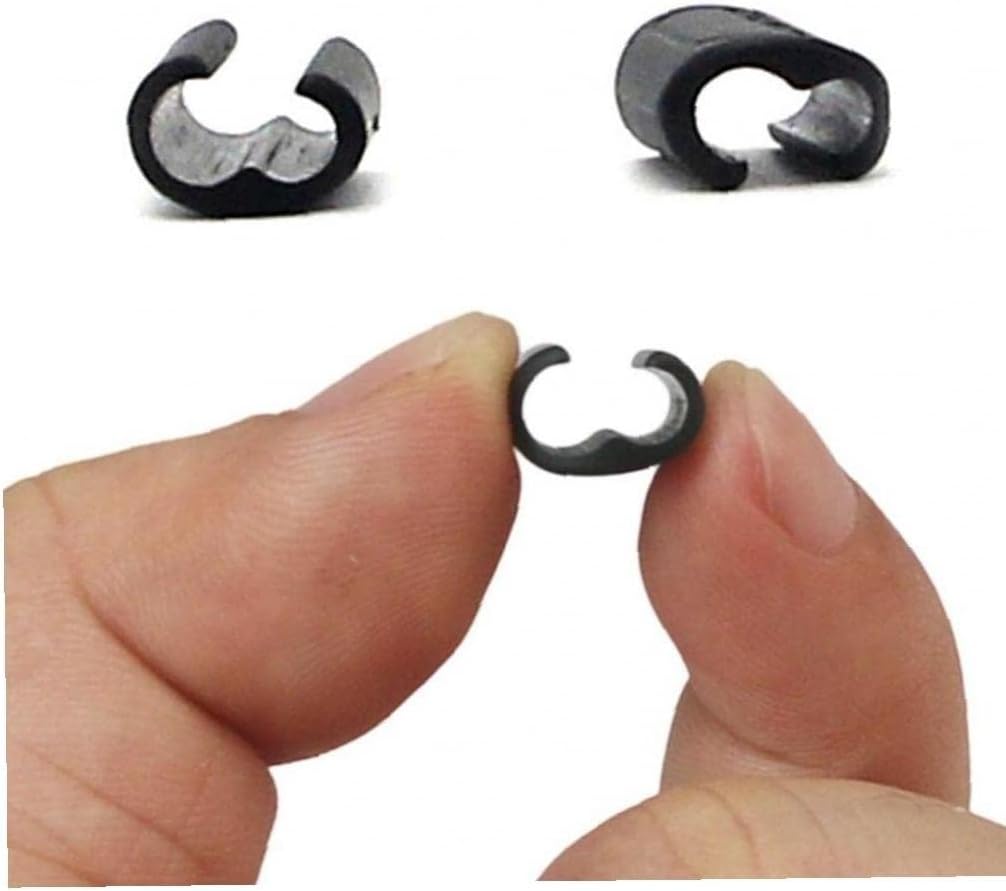 C-Clips 10pcs Bike Line Pipe Clamp Road Mountain Bike Hose Guide Buckle for Brake Derailleur Cables