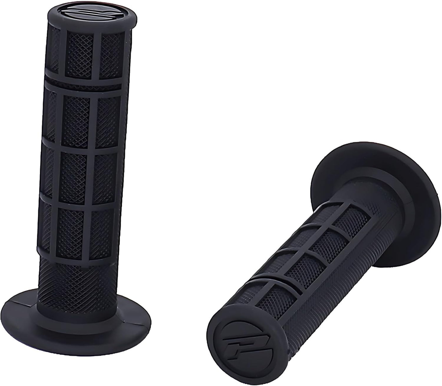 ATV Hand Grips 7/8" Soft Rubber Grip Compatible with ATV Arctic Cat Suzuki Yamaha Kawasaki Honda 400ex -Black