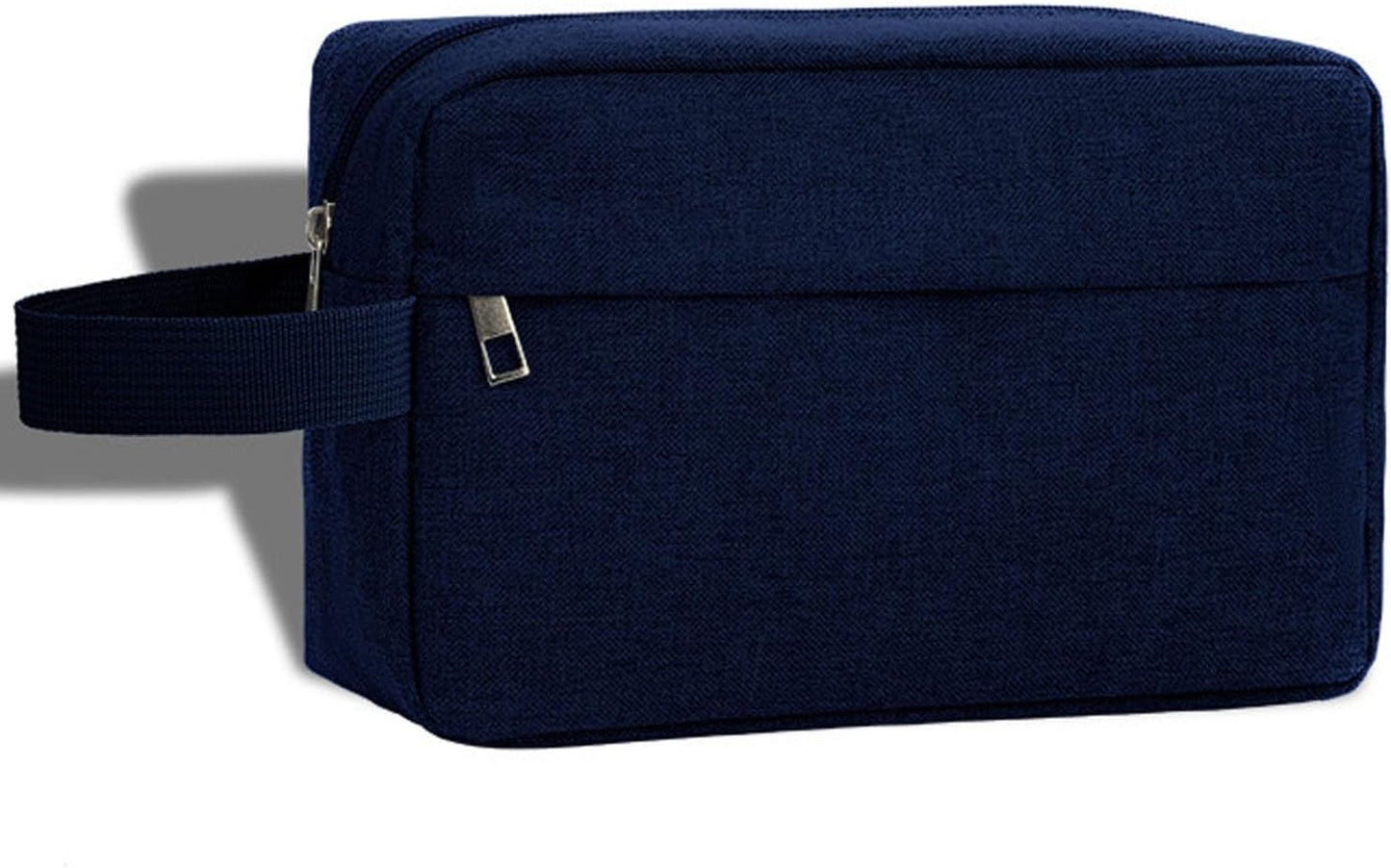 Toiletry Bag for Men,  Travel Shaving Bag Dopp Kit Water-Resistant Cosmetic Bag Travel Organizer for Toiletries Accessories (Navy Blue)