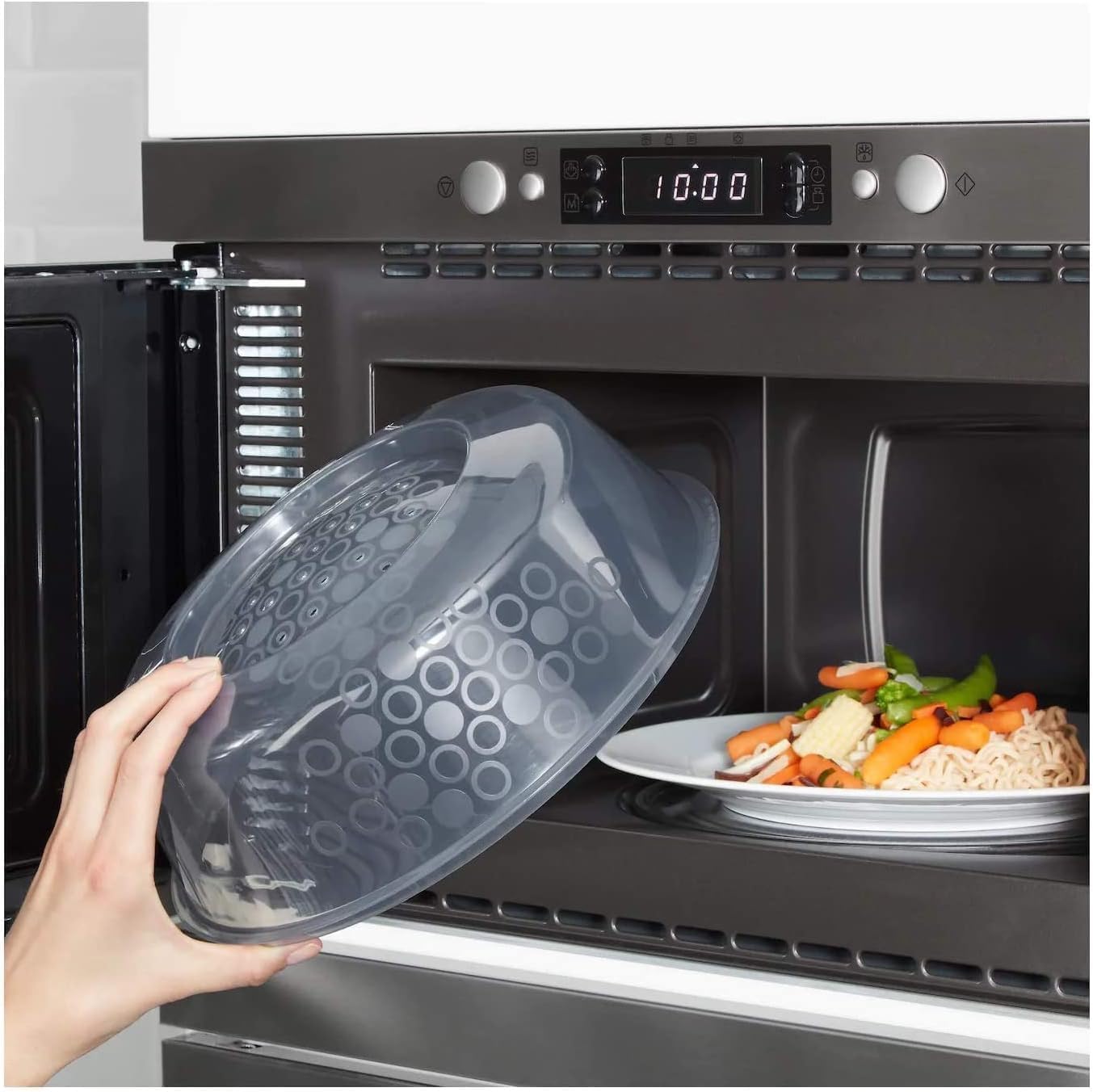 Microwave Lid 701.860.90,Gray Blue