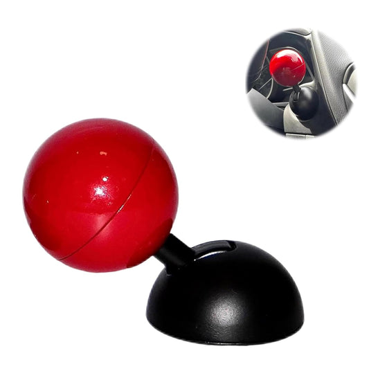 Car Push Start Button Cover, Engine Start/Stop Joystick Ball, Universal Starter Decorative Accessories (Red)