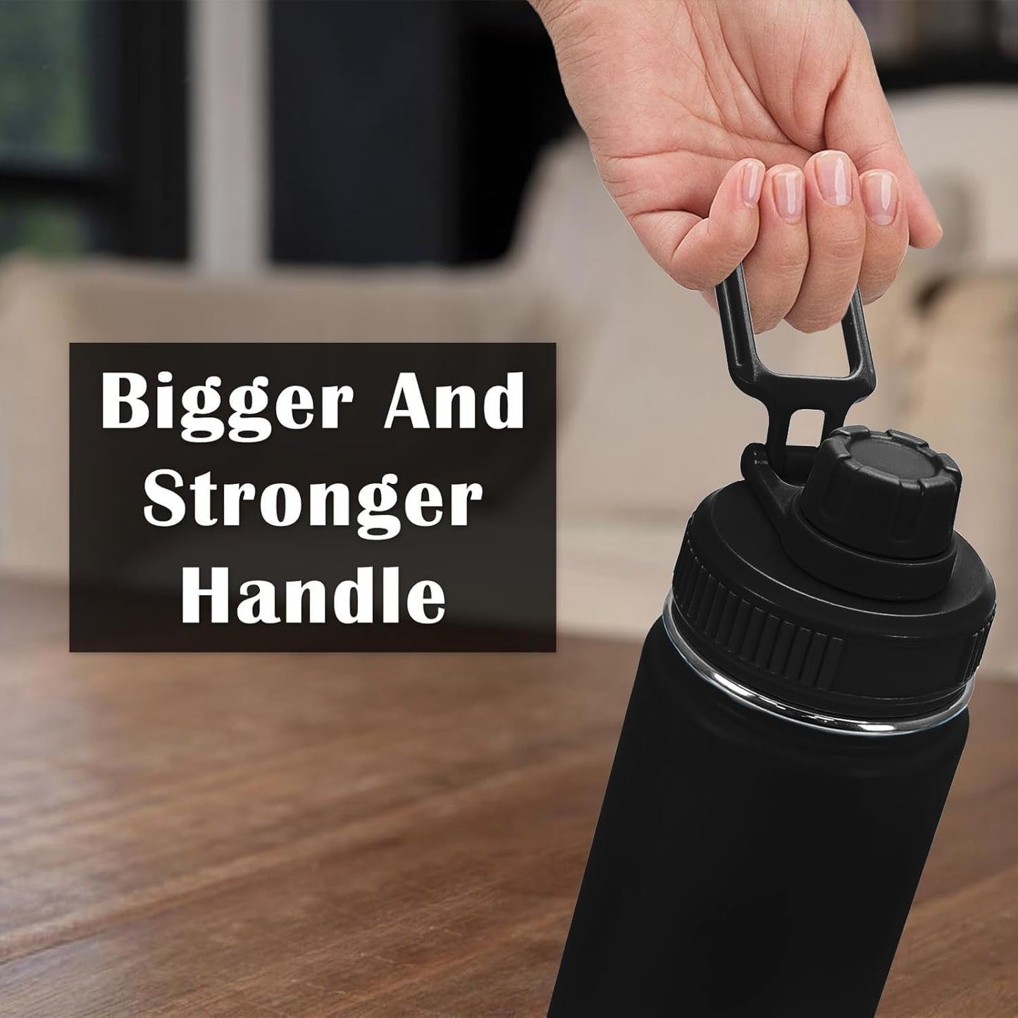 Aurora Spout Lid for Hydro Flask Wide Mouth 12, 16,18,20, 32, 40, 64 OZ Water Bottles Flip Lid for Hydro flask Wide Mouth (Pink, 2Pcs)