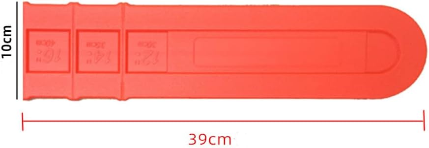 1 Pcs Plastic Durable Chain Saw Bar Protective Cover, Chainsaw Protective Scabbard Guard 12" 16" 18" 20" Chainsaw Chain Cover Protects Guard Against Accidental, for Chainsaw Accessories Replacement