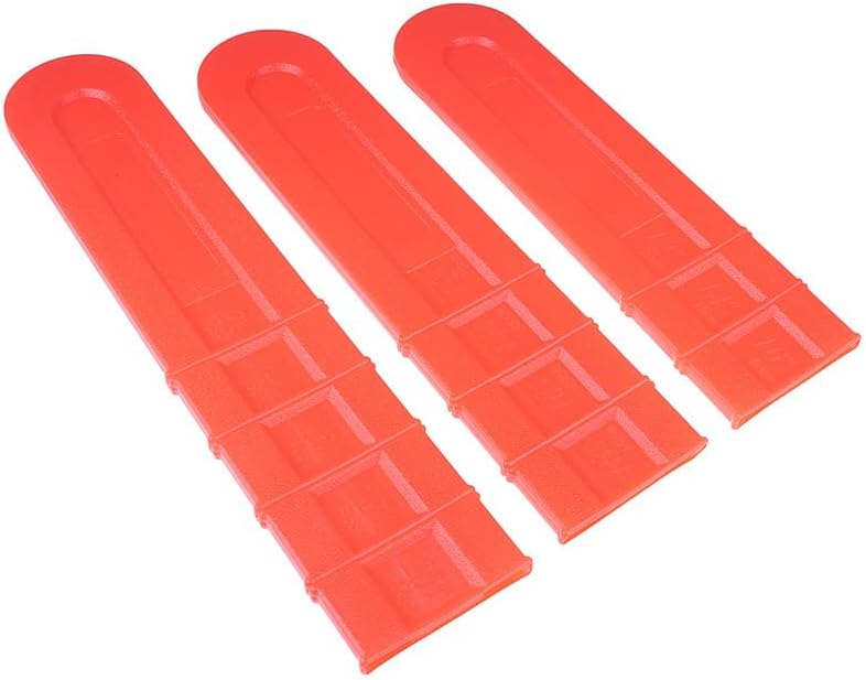 1 Pcs Plastic Durable Chain Saw Bar Protective Cover, Chainsaw Protective Scabbard Guard 12" 16" 18" 20" Chainsaw Chain Cover Protects Guard Against Accidental, for Chainsaw Accessories Replacement