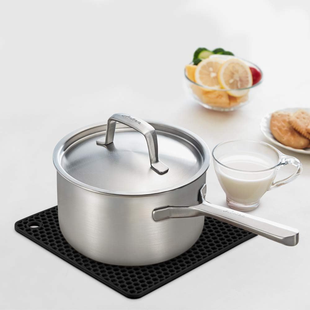 Square Silicone Trivet Mat -