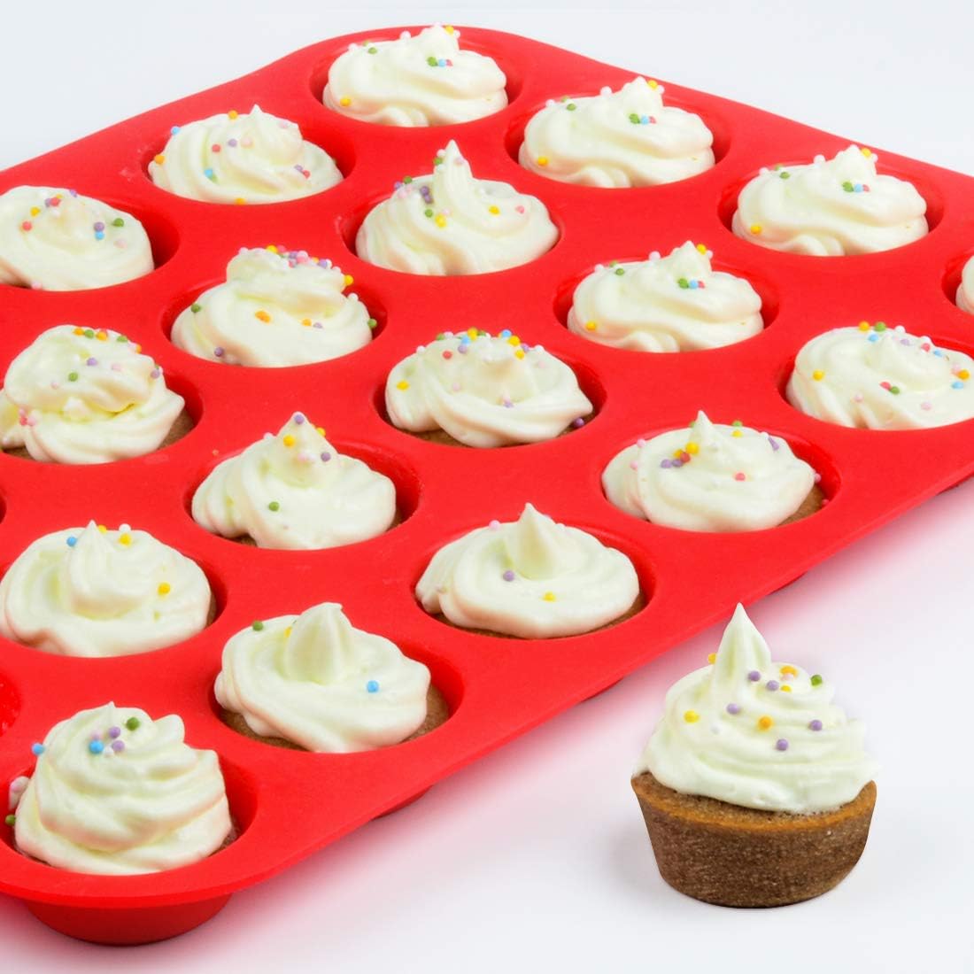 Mini 24 Cups Muffin Pan & Loaf -