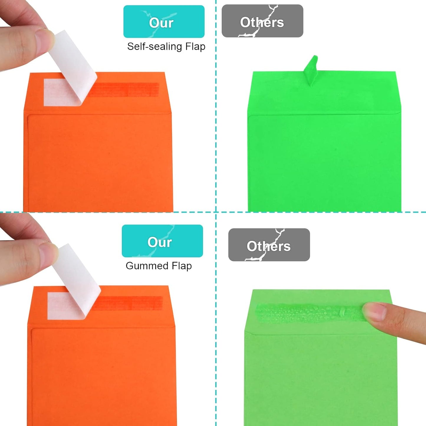 Cash Envelopes -120 Money Saving Challenge, 3.2x6.6inch for Budgeting, Coins, Checks, Gift Cards & Tickets - 3.2x6.6in