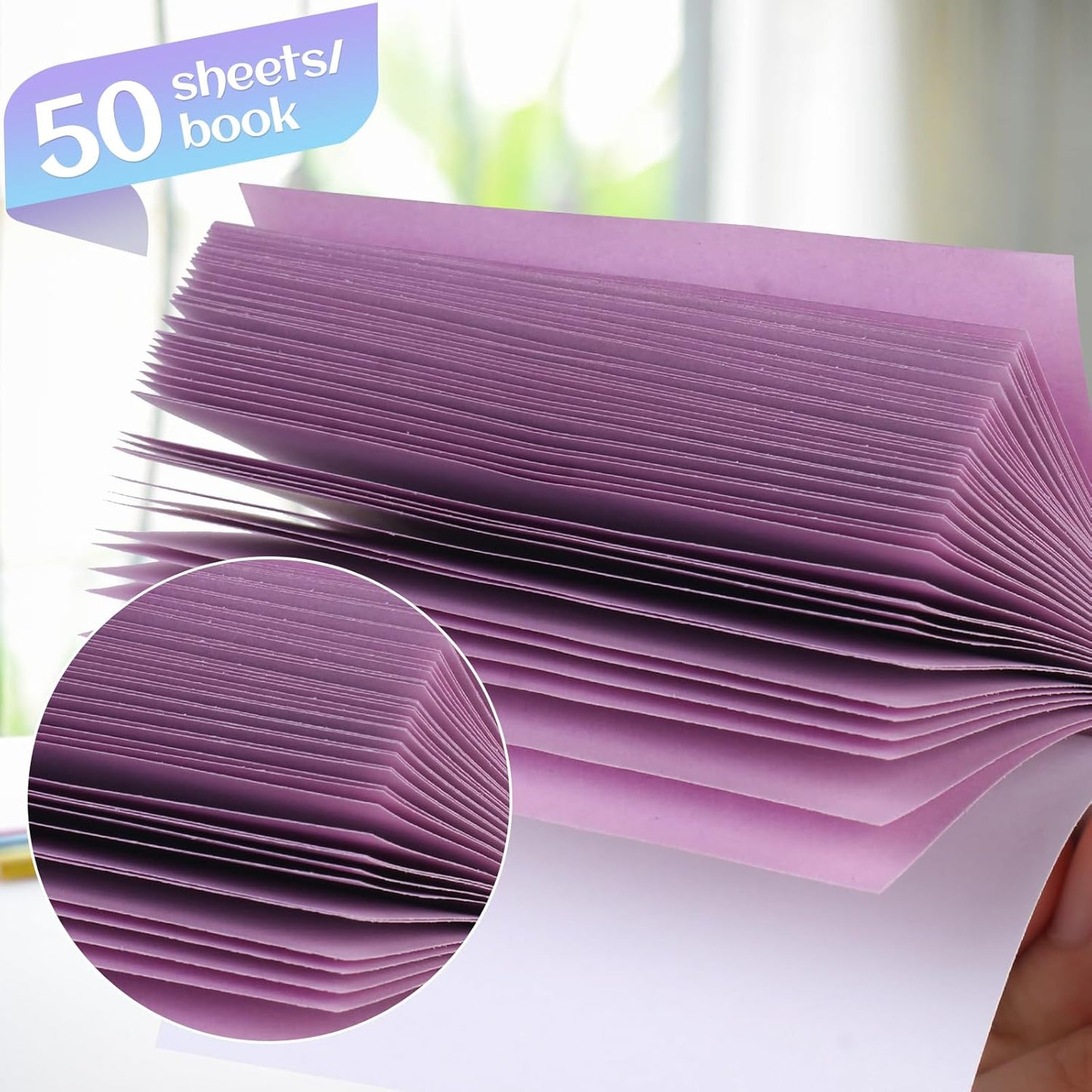 18 Pads Sticky Notes, 3x3” Aesthetic 9 Colors of Neutral Notes for Office, School, Home Desks, and More, 50 Sheets/Pad -