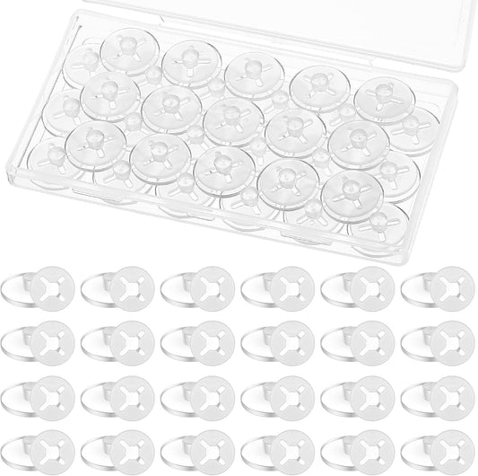 Clear Running Bib Clips Race Number Buckle Fixing System Triathlon Holder Field Events Fastener for Runners Marathon, Skating, Track -