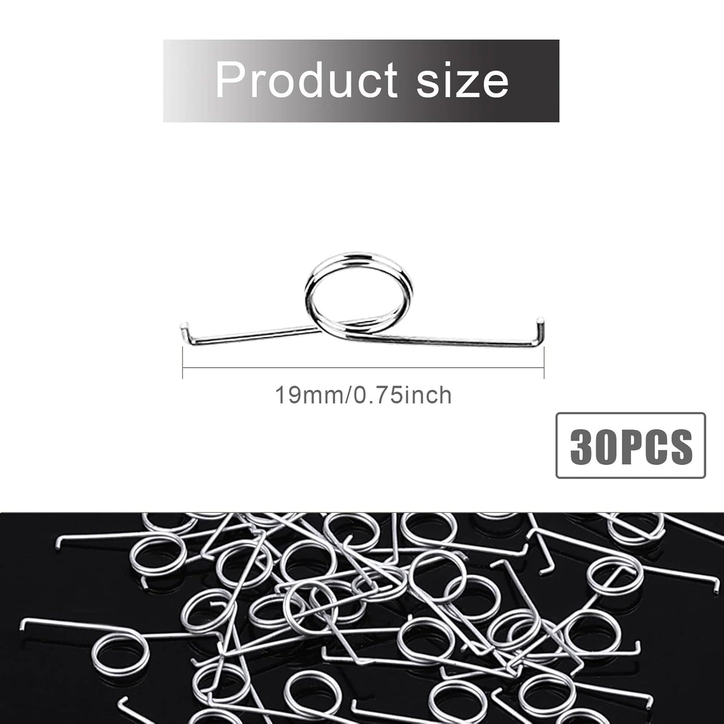 30pcs Trigger Button Springs for PS5 Controller L2 R2 Replacement Compatible with Playstation Parts [video game] -