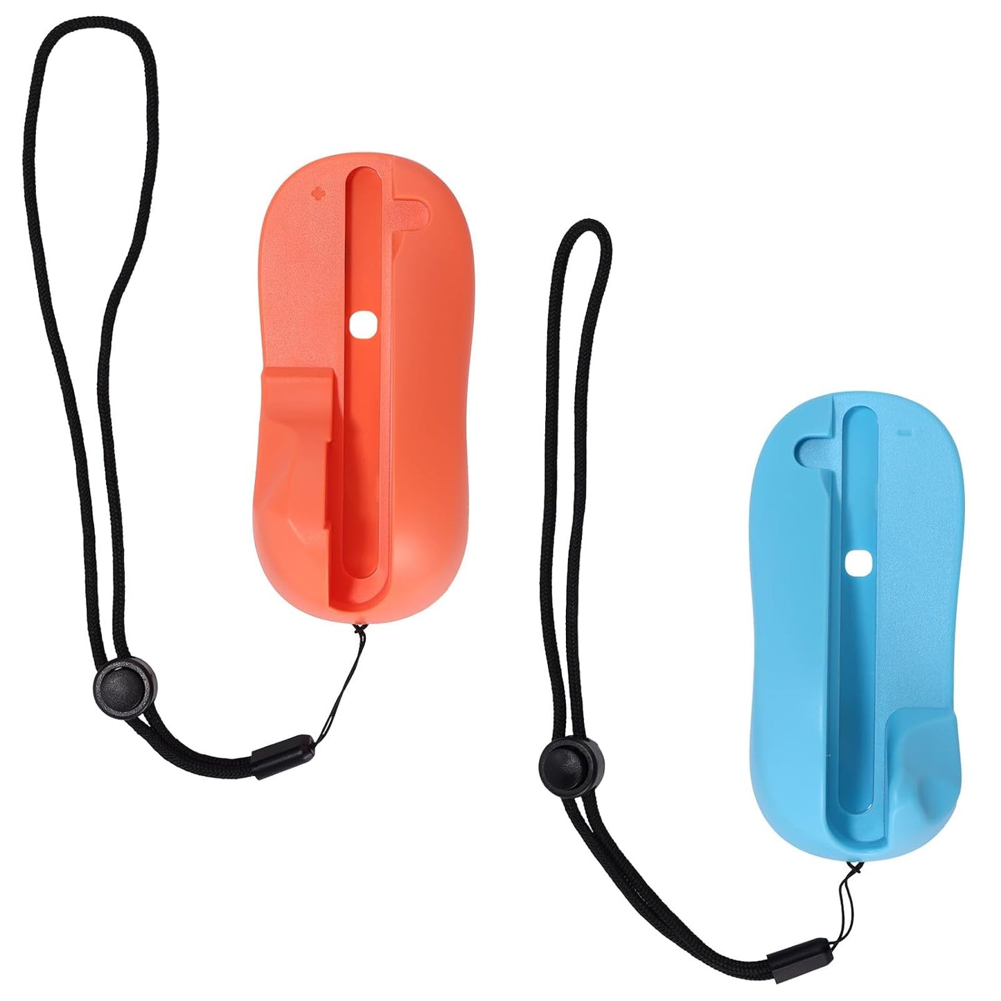Gaming Controller Mouse Adapter for Switch 2 Joy-Con Hand Grips, Mini Portable Grip Attachment Drag x Drive Game Gifts Accessories (Blue, Orange) -