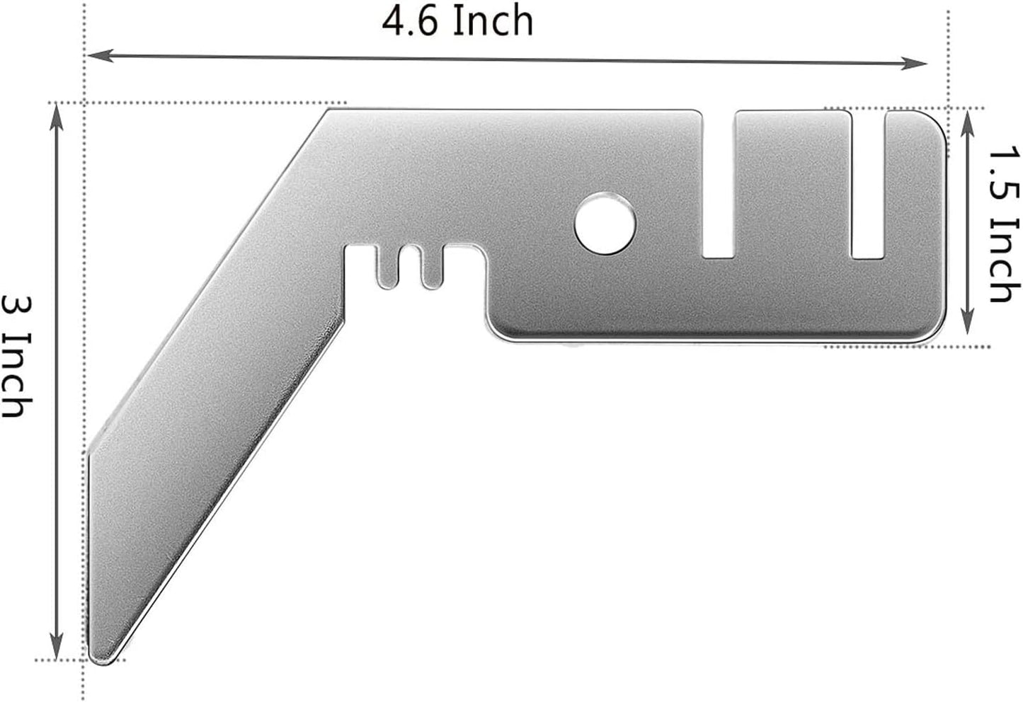 2Pcs 3inch Double Crossbar Hanger Backdrop Valance for Pipe and Drape Stand -