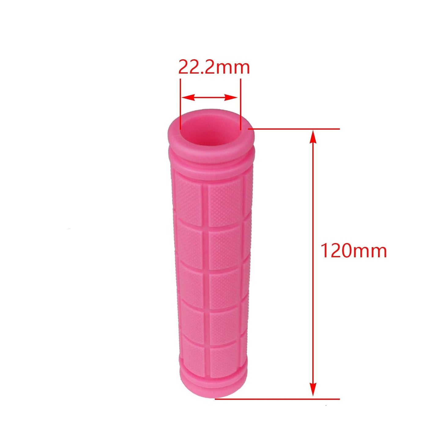 2 Pack Bicycle Bike Handlebar Scooter Streamers and Handle Bar Grips,2 Types (Pink) Pink
