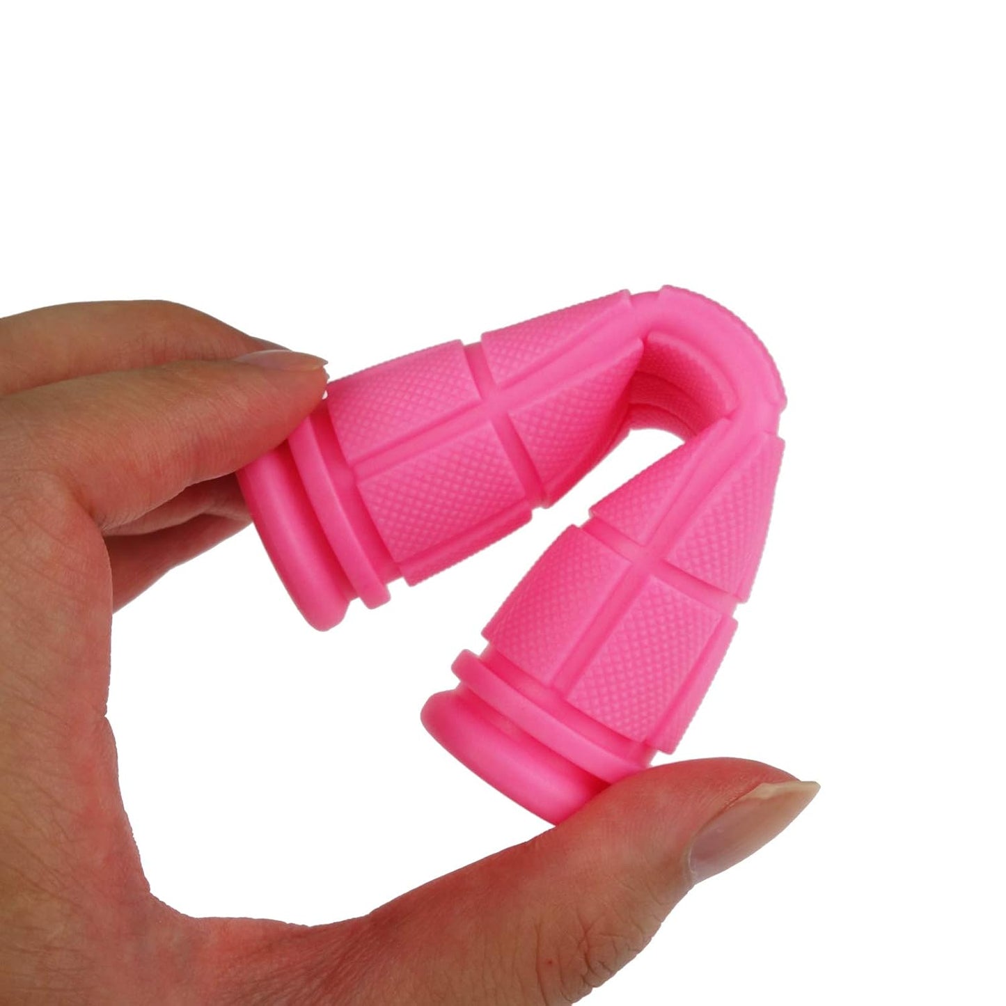2 Pack Bicycle Bike Handlebar Scooter Streamers and Handle Bar Grips,2 Types (Pink) Pink