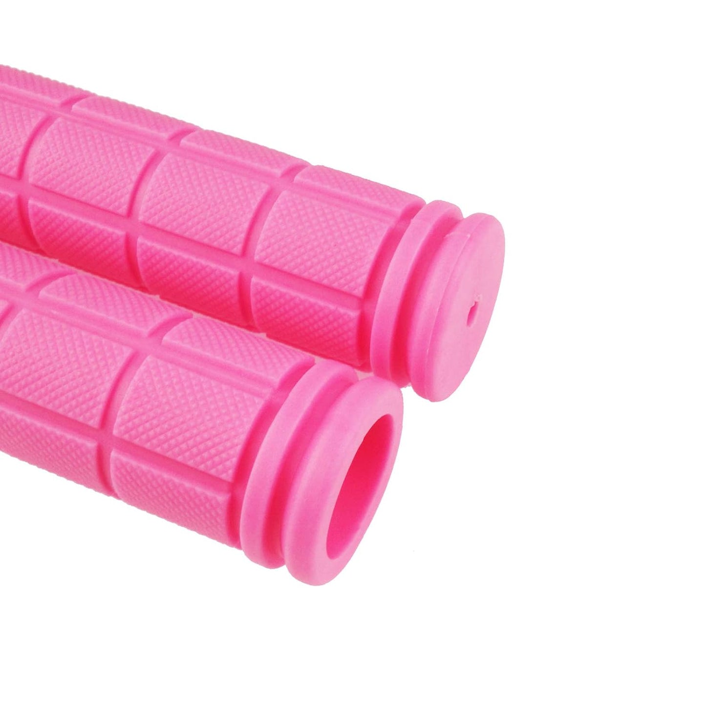2 Pack Bicycle Bike Handlebar Scooter Streamers and Handle Bar Grips,2 Types (Pink) Pink