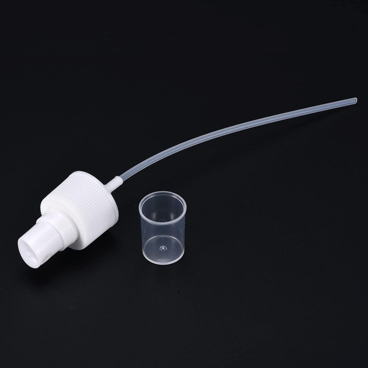 Spray Bottle Top, 4 Pack Sprayer Replacement Pump Plastic for Essential Oil Bottles, White -