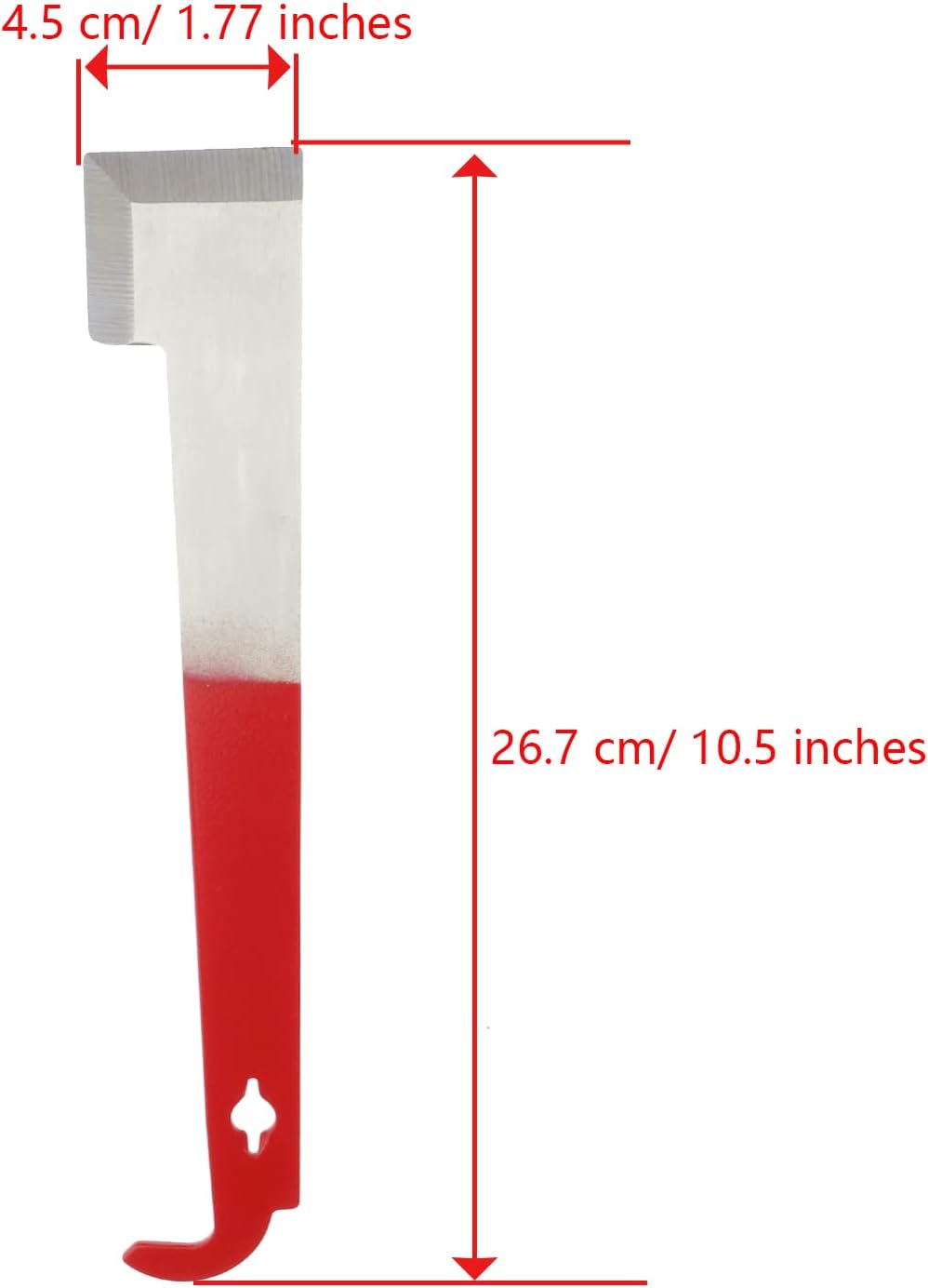 2 Pack Steel Beekeeping Hive Tool Scraper Bee Frame Lifter and Equipment for Beekeepers, Types