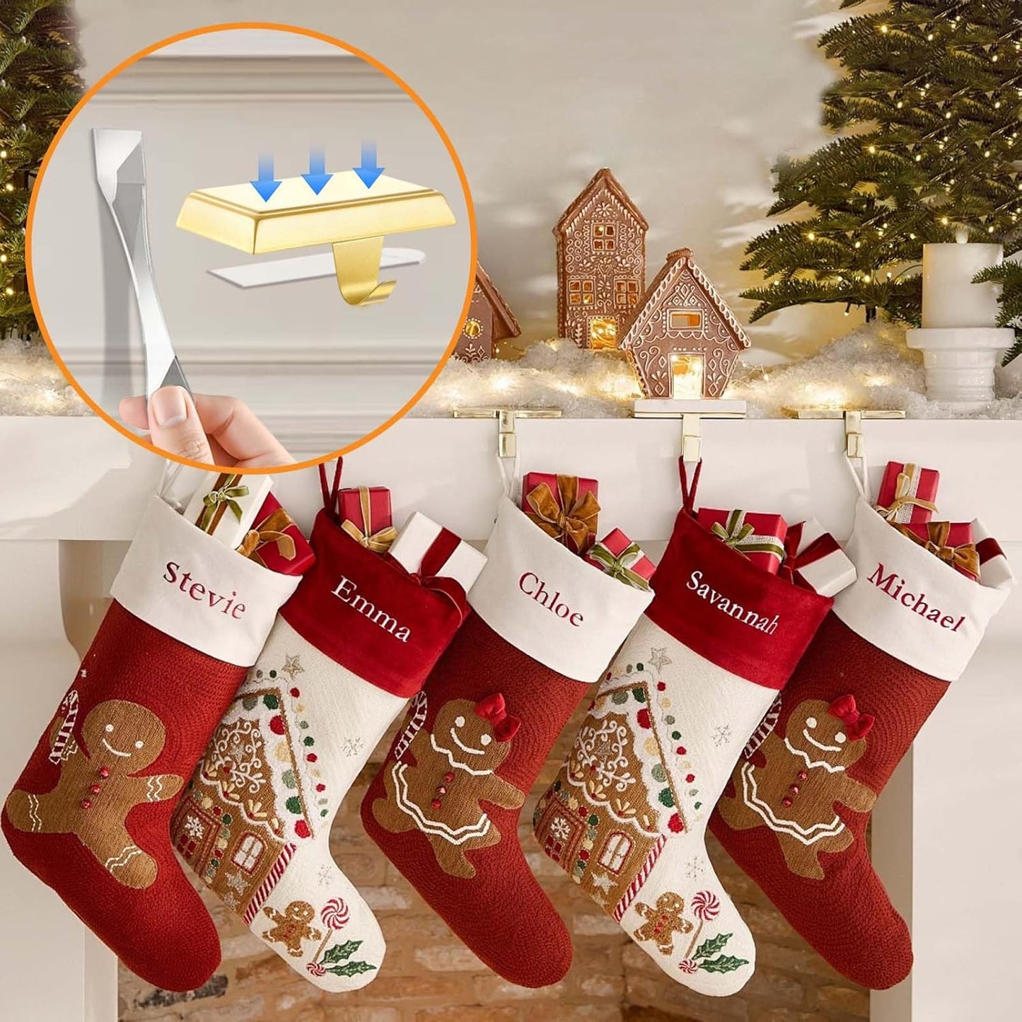 100pcs Clear Picture Hanging Strips,3m Invisible Refill Poster Sticker Heavy Duty Wall Hangers No Damage Removable Double Side Small Adhesive Tape for Hooks Decor Home Classroom Office 0.6"×1.6"