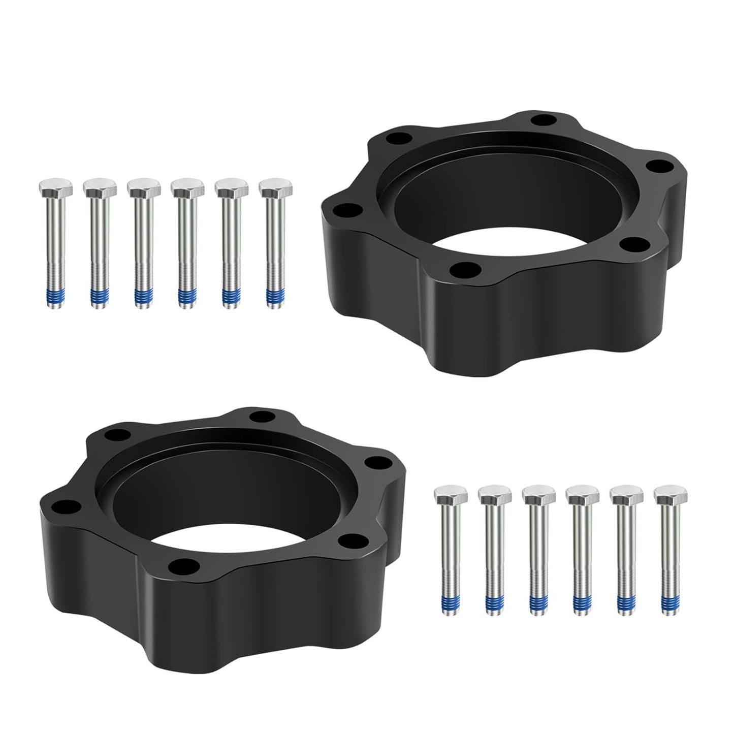 CV Spacers for 5-7.5" Suspension Lift,Front Axles Lift kit Compatible with 99-16 Chevrolet GMC 1500 Pickups 4wd,00-16 Tahoe Suburban 4wd -
