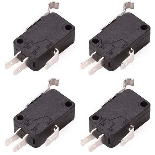 4 Pack Micro Switch 2 and 3 Prong Fit Club Car DS Precedent Tempo Golf Cart OEM 1014807 1014808 (1014807) 4Pcs -