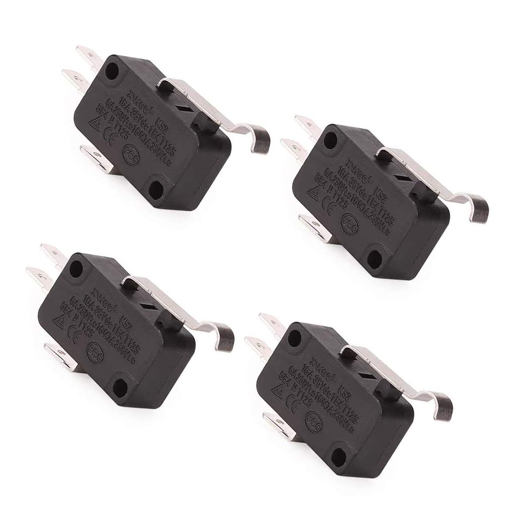 4 Pack Micro Switch 2 and 3 Prong Fit Club Car DS Precedent Tempo Golf Cart OEM 1014807 1014808 (1014807) 4Pcs -