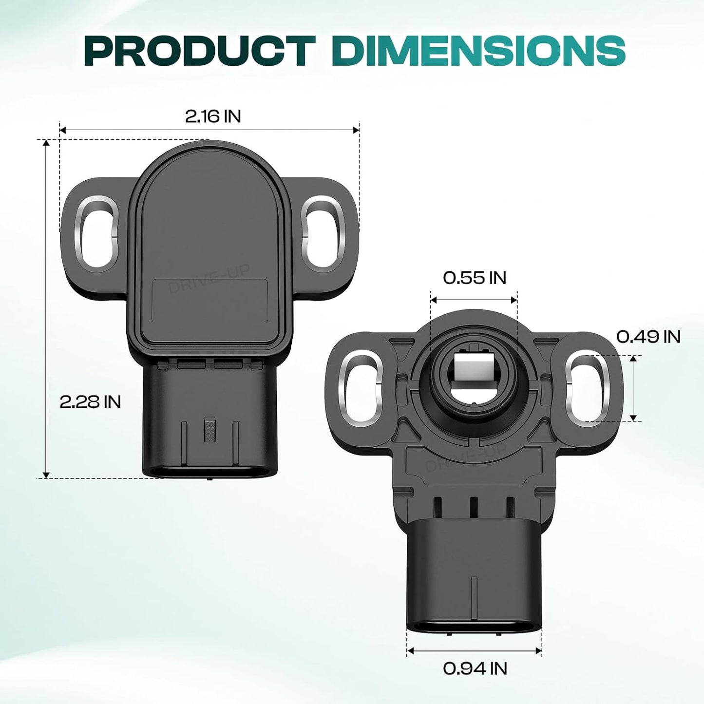 Golf Cart Throttle Sensor for Yamaha G29 Electric 2012-Up Models Drive 2 and 3 OEM JW9-H5885-00-00 -