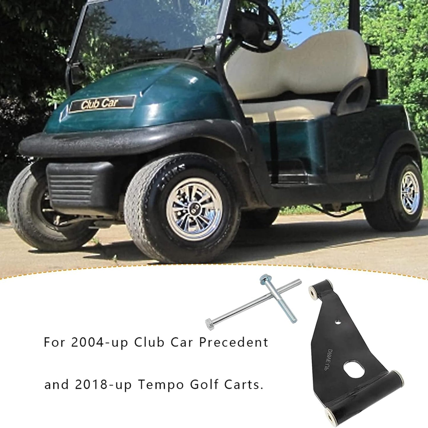 Club Car Control a Arm, Arm for Precedent 2004-Up and Tempo 2018-Up Golf Carts, Arms Delta A-Plate, OEM 102287301 103388501 -