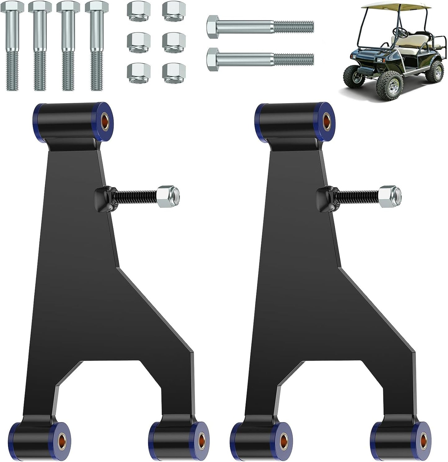 Golf Cart Delta A-Plate Sub Assembly for Club Car DS 1993-UP Gas and Electric Carts OEM 1016353 2 Pcs -