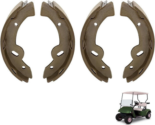Golf Cart Brake Shoes for EZGO Medalist TXT 1997-Up, Workhorse 1996-Up, Yamaha G14-G22 94-06 Models OEM 27943G01 70795G01 -