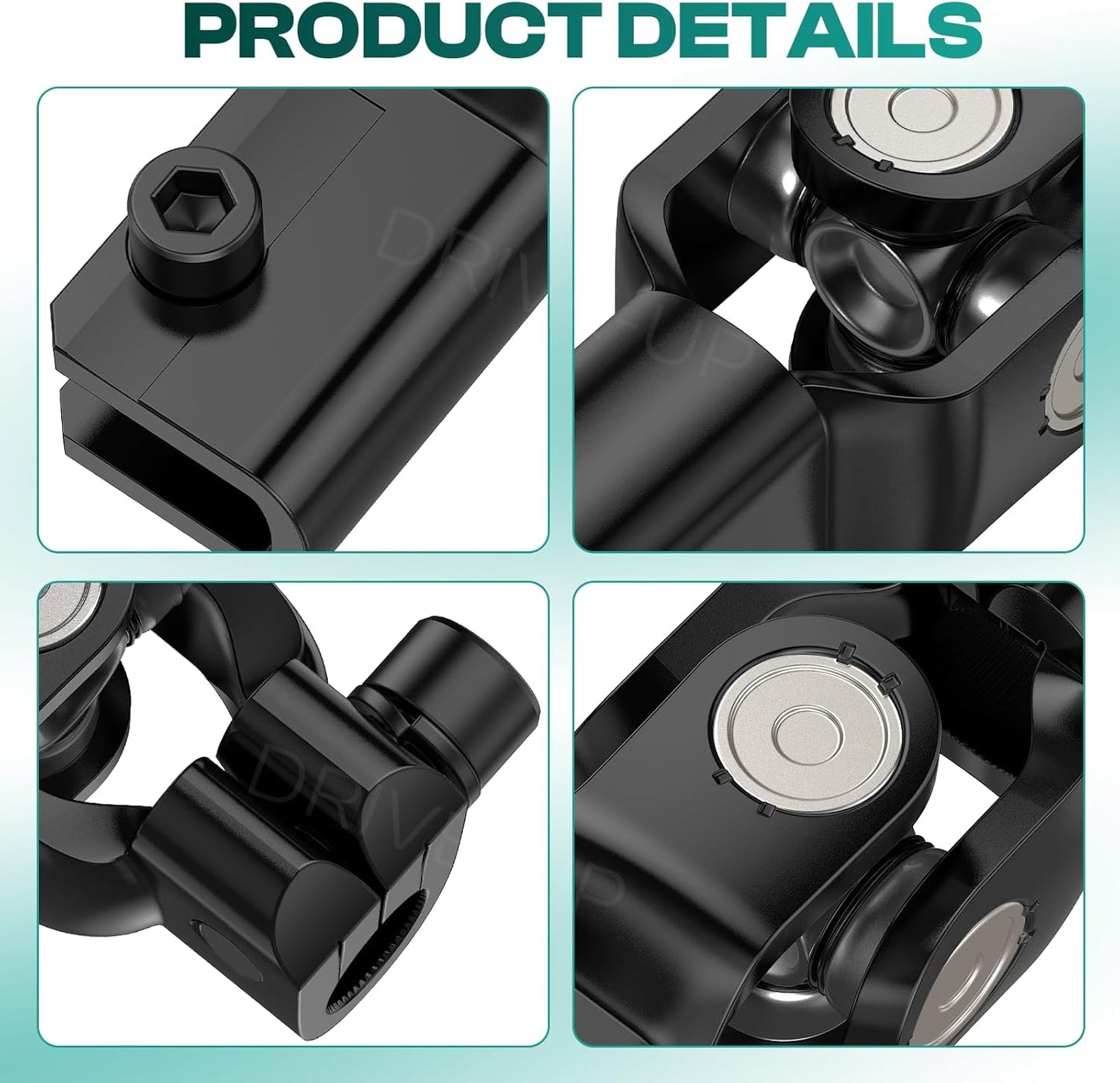 Golf Cart Steering Yoke Assembly for EZGO RXV 2008-up Gas and Electric Models, Replaces OEM 604613 -