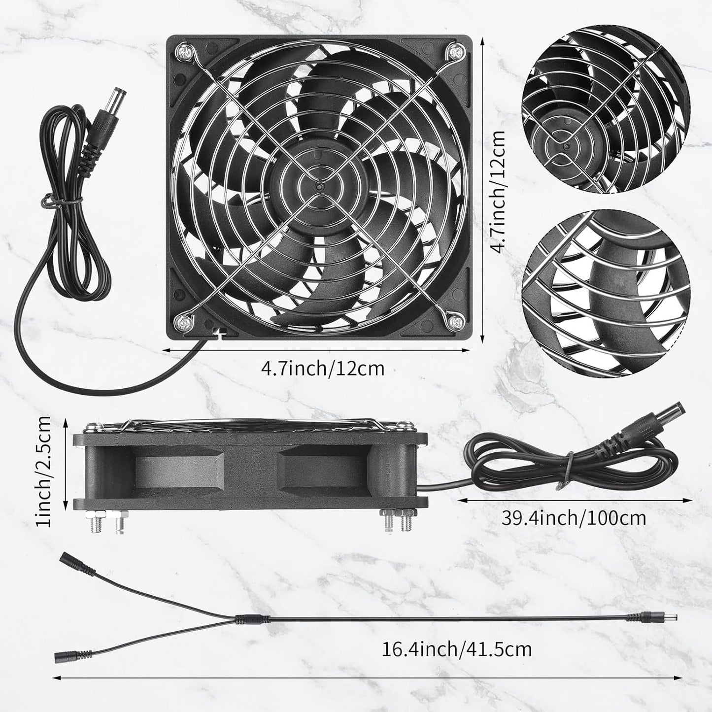 Solar Powered Fan Panel Dual Fans Kit 10w 12v Exhaust Outdoor Waterproof for Greenhouse Chicken Coop Pet House Sheds Window(1 Set) -