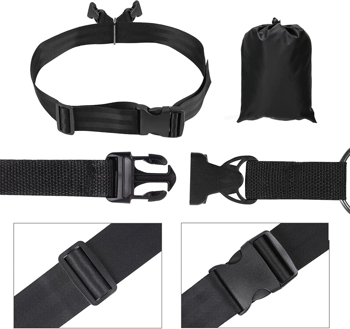 Running Parachute Speed Training 56 inch Resistance for Kids Youth and Adults Weight Bearing Fitness Core Strength 2 Umbrella -