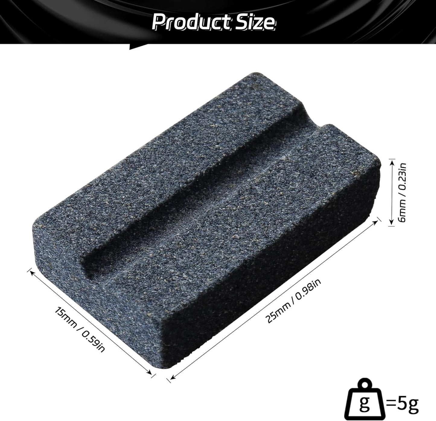 Darts V-Sharp Sharpening Stone,Dart Sharpener,Easy polishing and deburring, Long-Lasting Sharpness,Dart Accessories (4 Pack) -