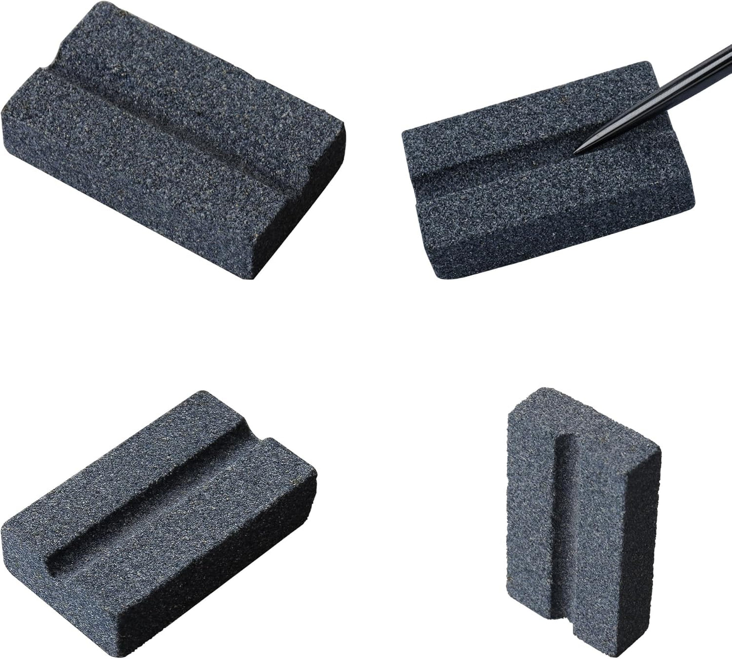 Darts V-Sharp Sharpening Stone,Dart Sharpener,Easy polishing and deburring, Long-Lasting Sharpness,Dart Accessories (4 Pack) -