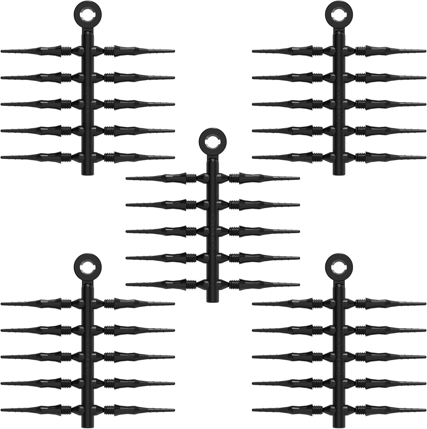 Fit Point Plus Tip | Soft Dart Points 2BA Thread Accessory 50 Count -