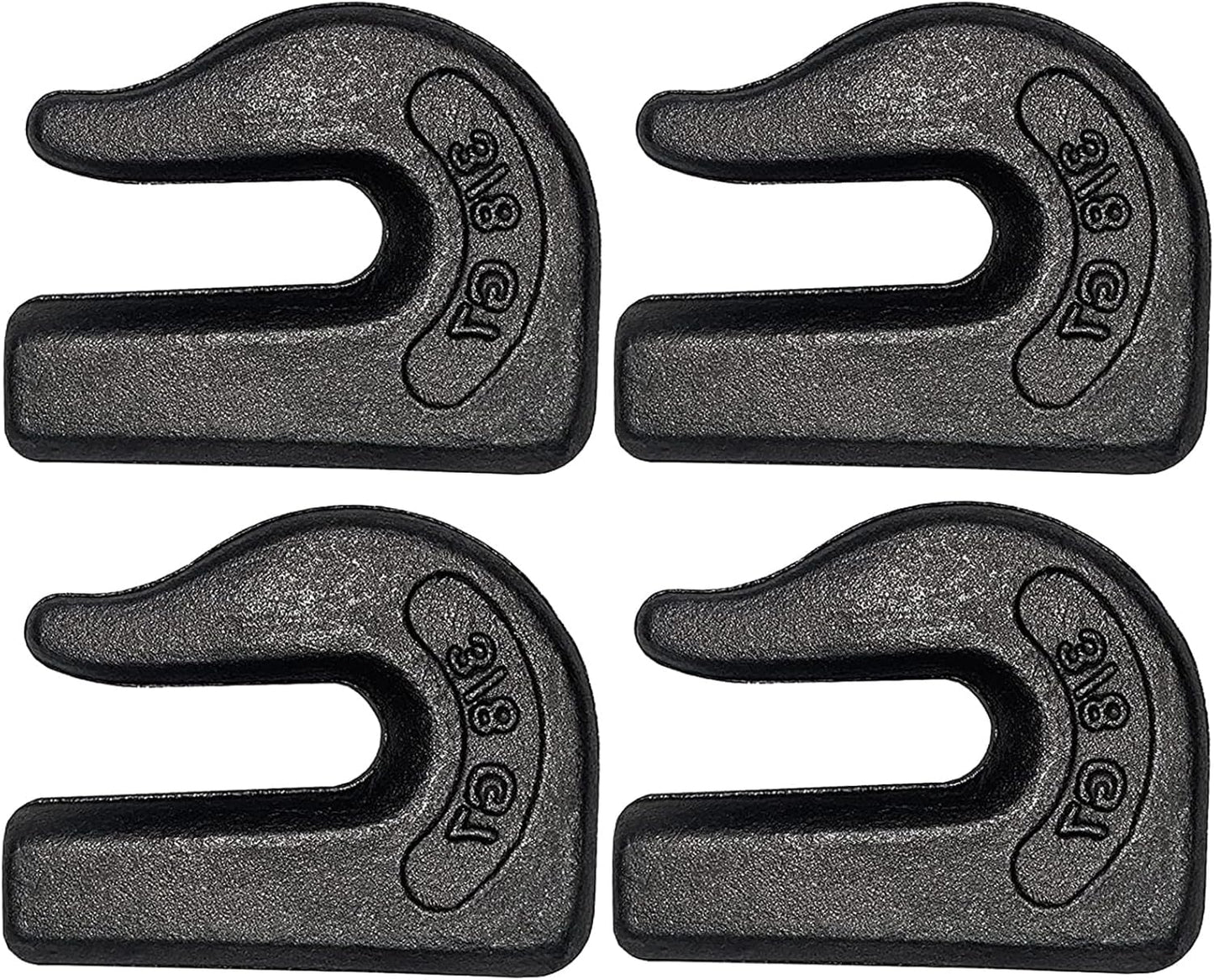 Weld On Grab Chain Hook,3/8" Hooks,Grade 70 Load Limit: 6600 lbs,for Welded onto Tractors or excavators -