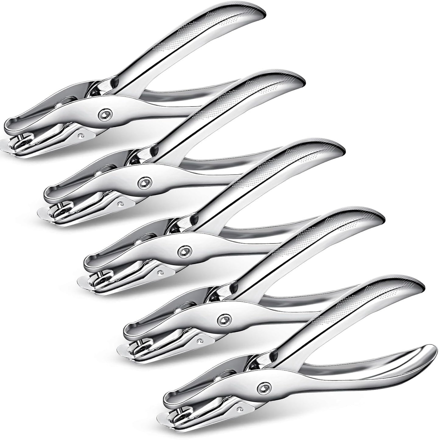 5 Pcs Single Hole Punch Circle Small 1/8 inch One Bulk for Craft Tag Paper DIY Office Home Cards Scrapbook Supplies -